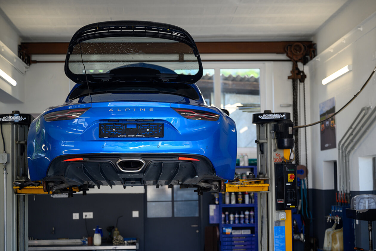 Tieferlegung Alpine A110